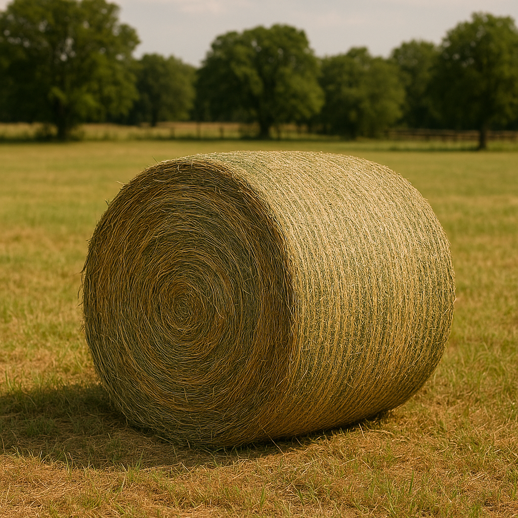 Round Hay Bales
