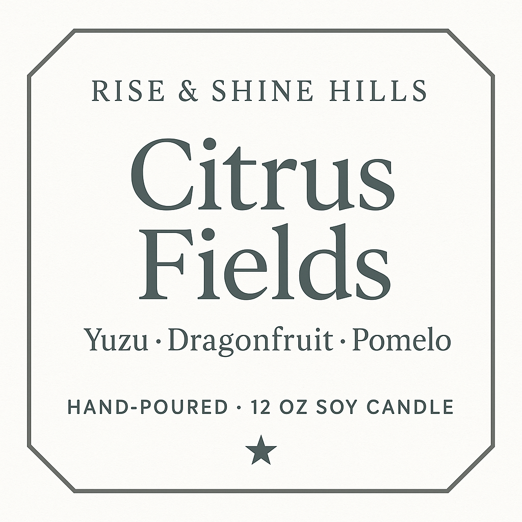 Citrus Fields - R&S Candles