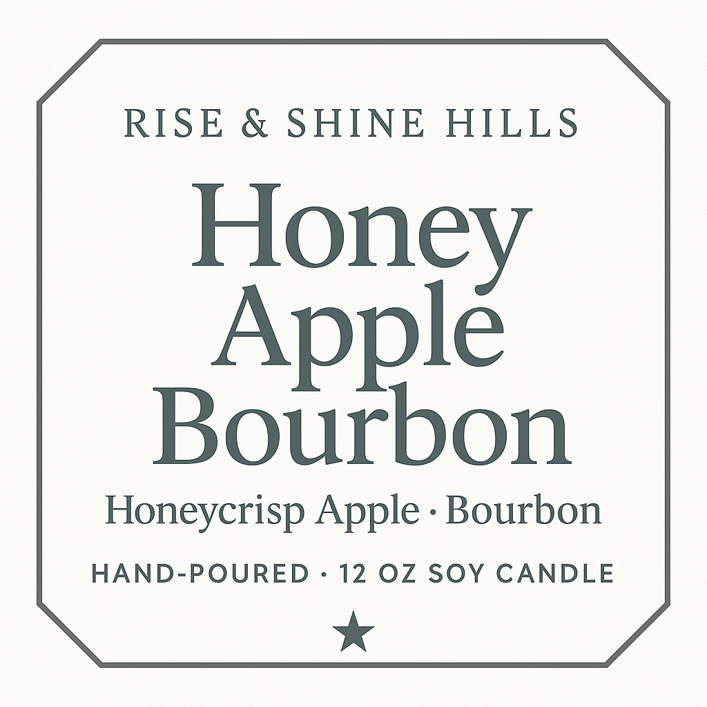Honey Apple Bourbon - R&S Candles
