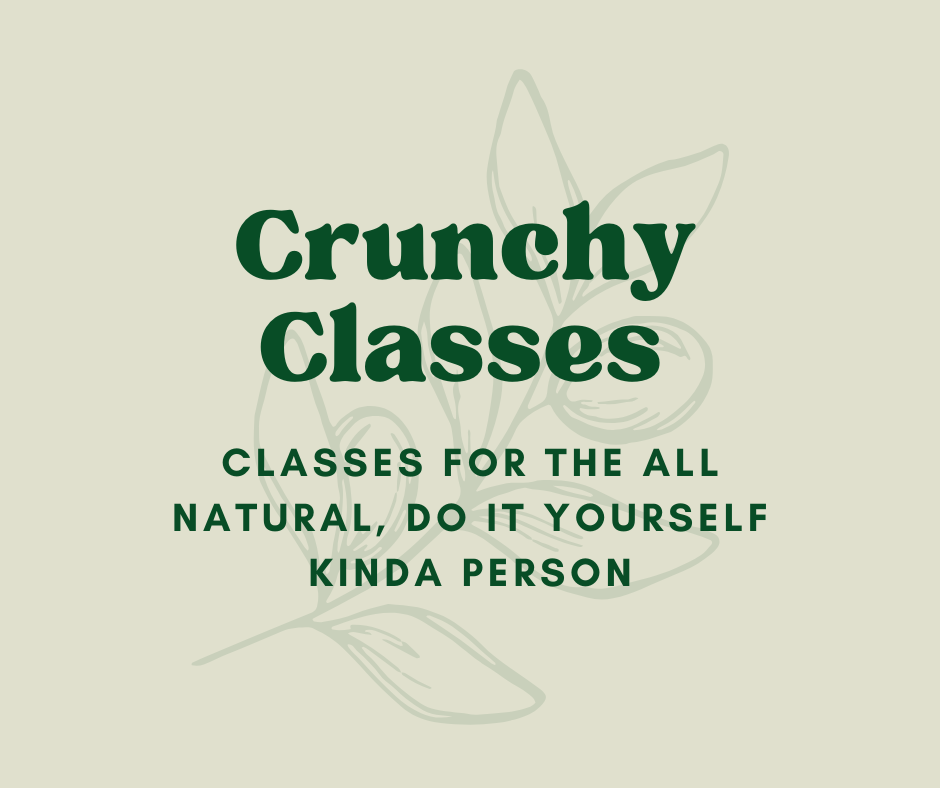 Crunchy Class- Spring Cleaning