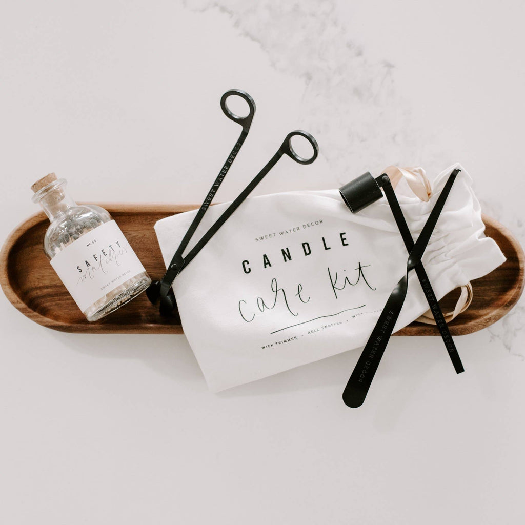 Candle Care Kit – Matte Black