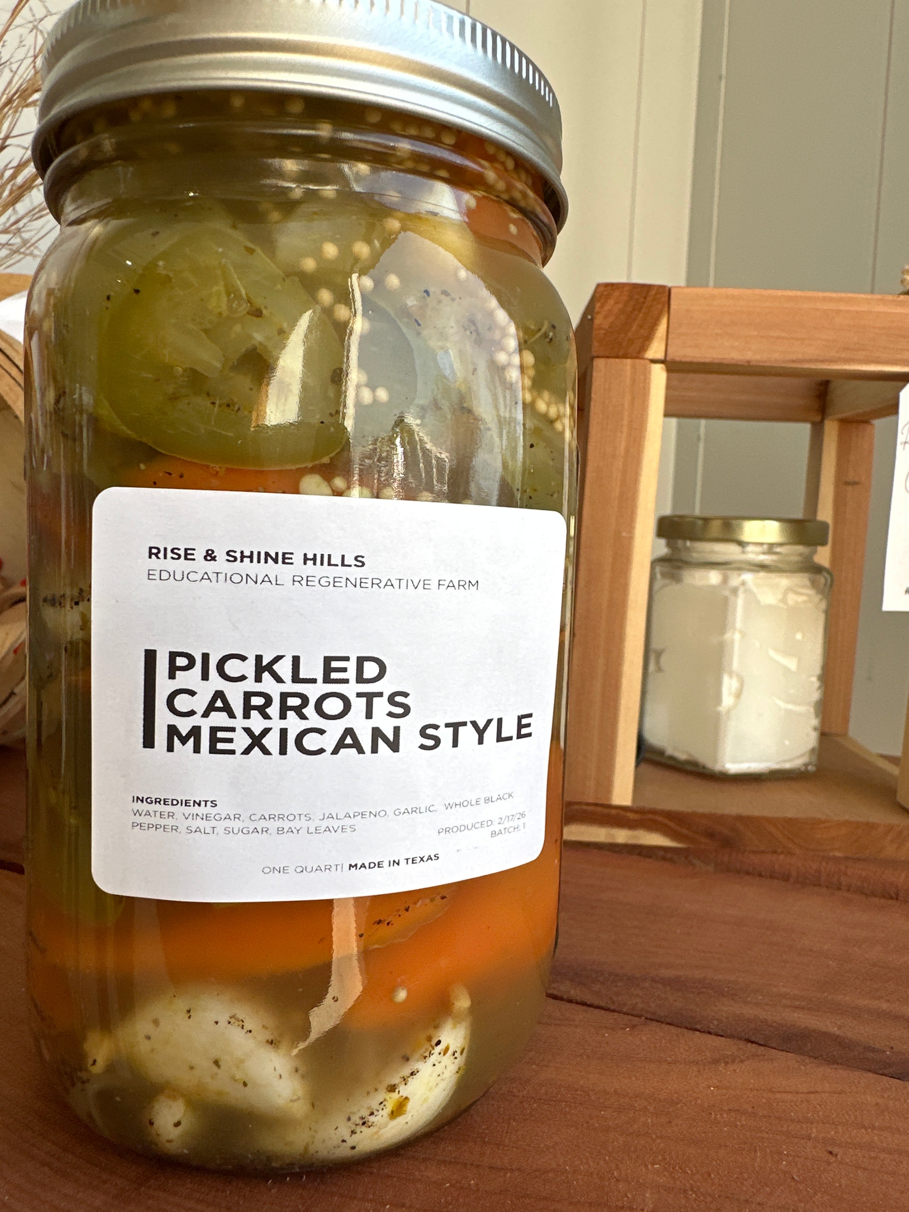 Pickled Carrots Mexican Style