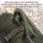 Canvas Firewood Tote Bag with Wood