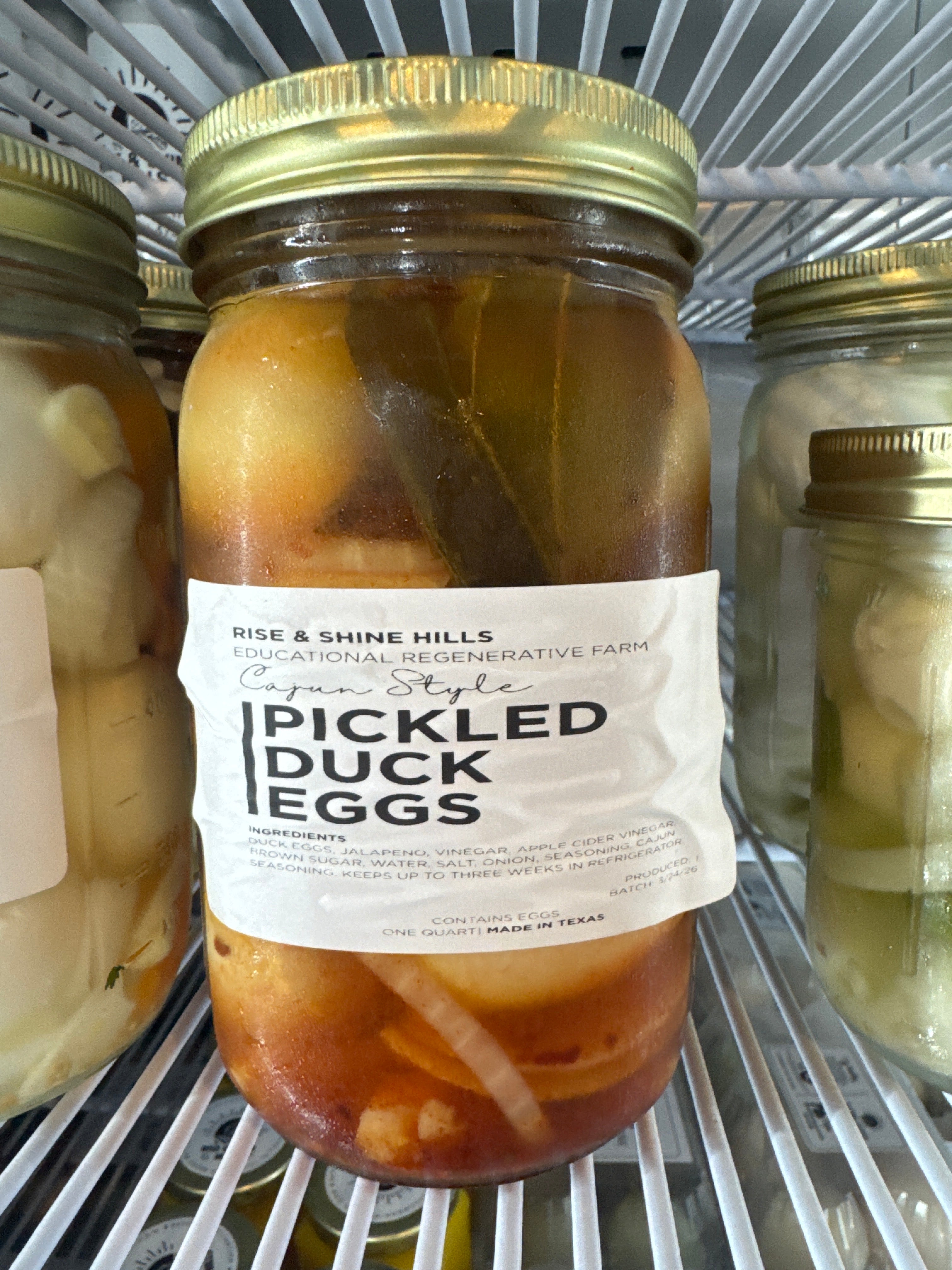 Pickled Duck Eggs