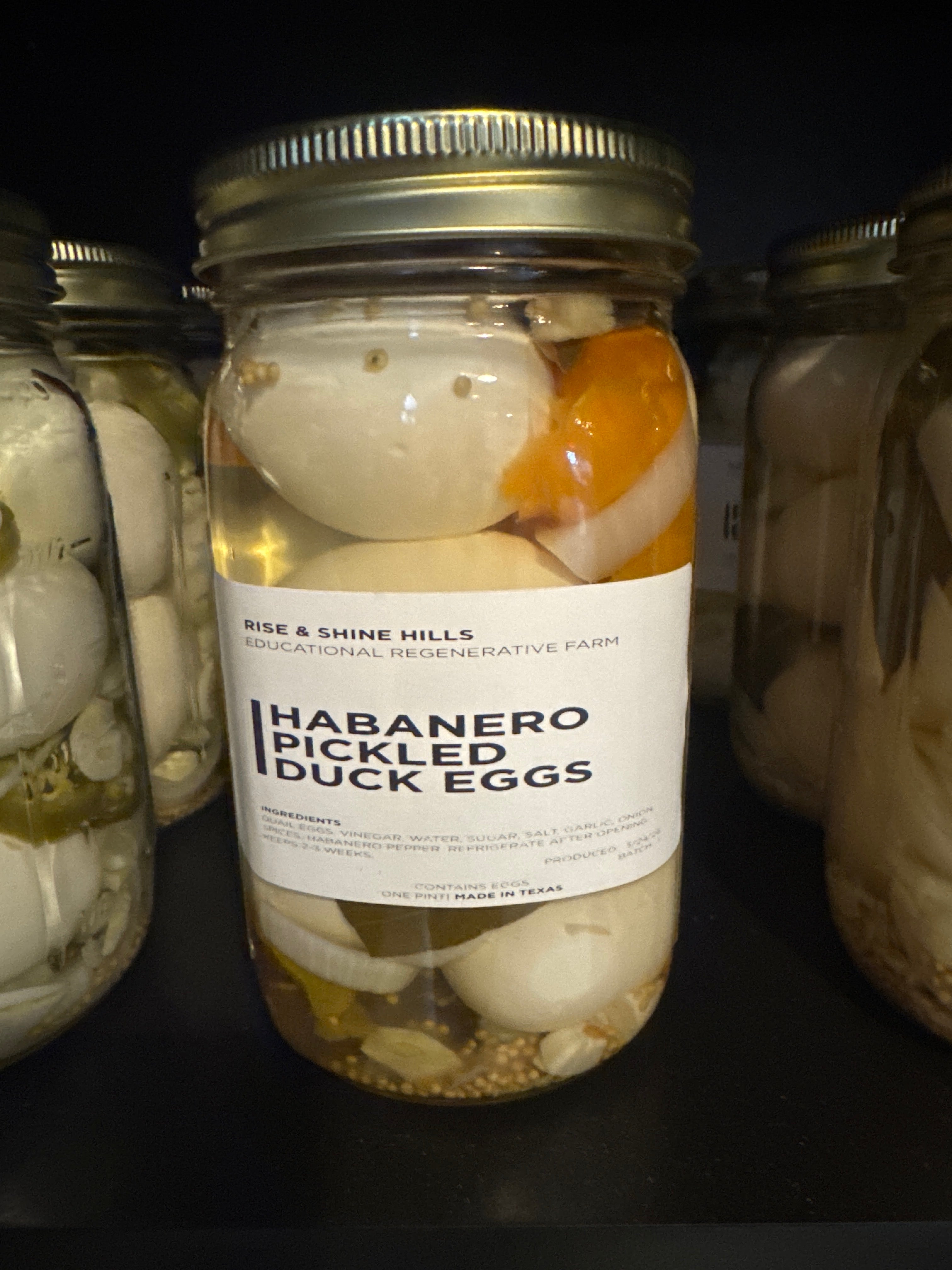 Pickled Duck Eggs
