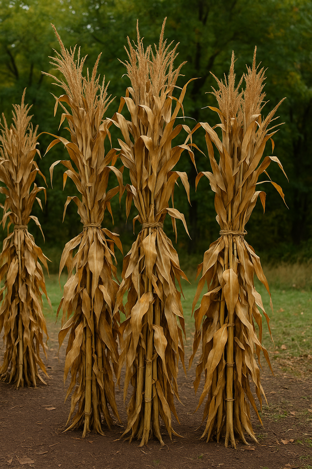 Harvest Corn Stalk Bundles