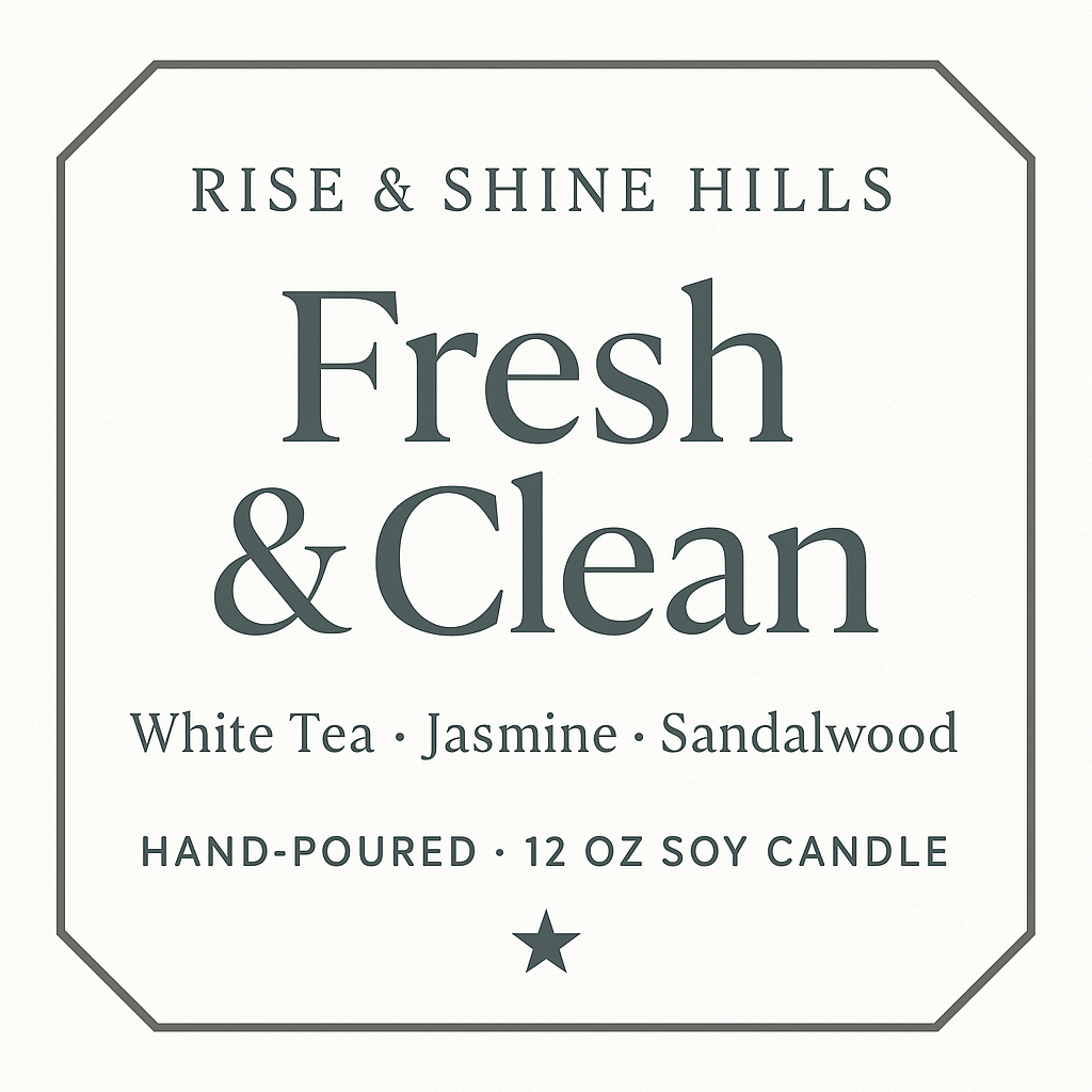 Fresh & Clean - R&S Candles