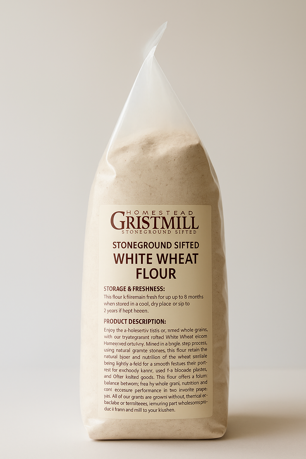 Stoneground Sifted White Wheat Flour