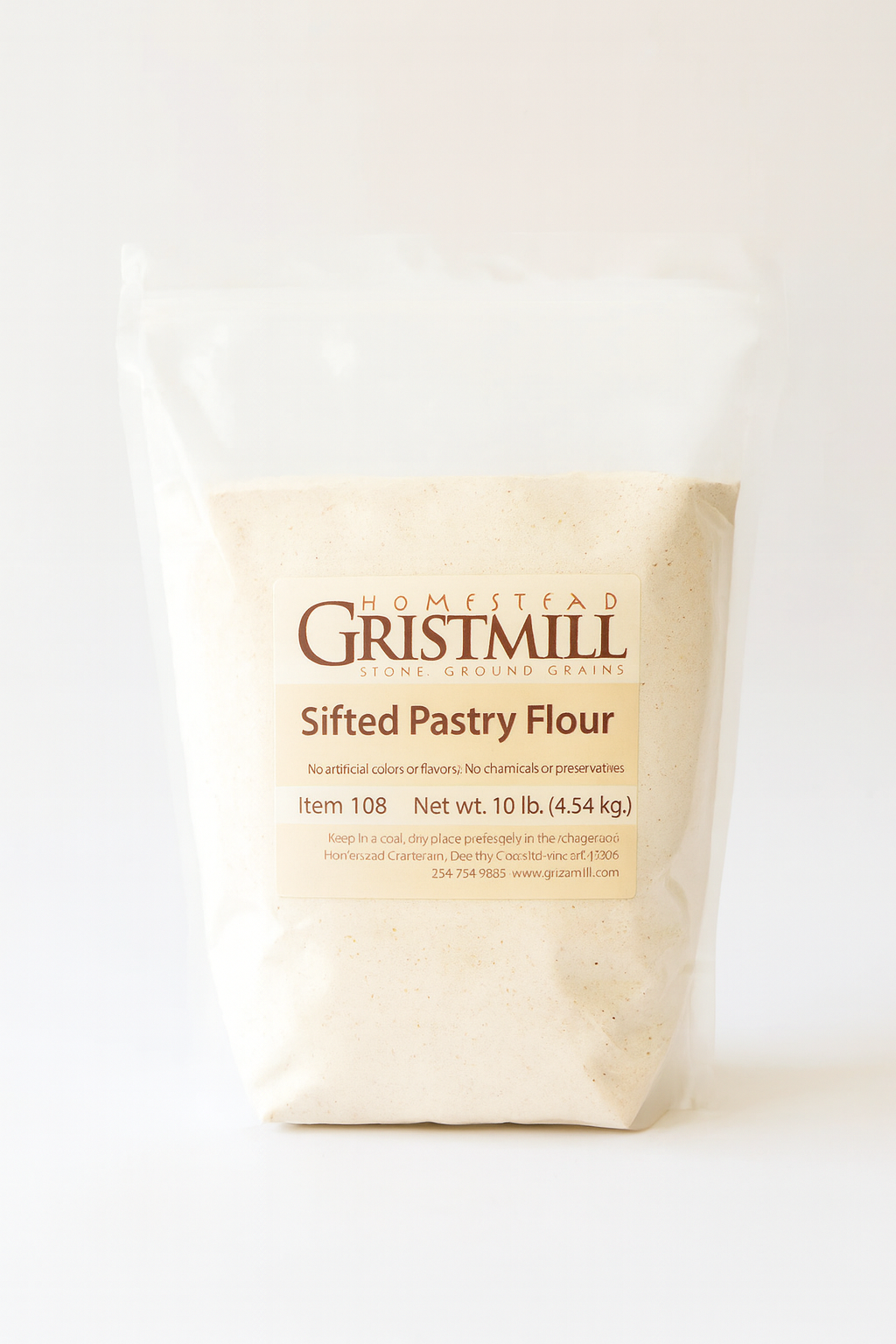 Stoneground Sifted Pastry Flour