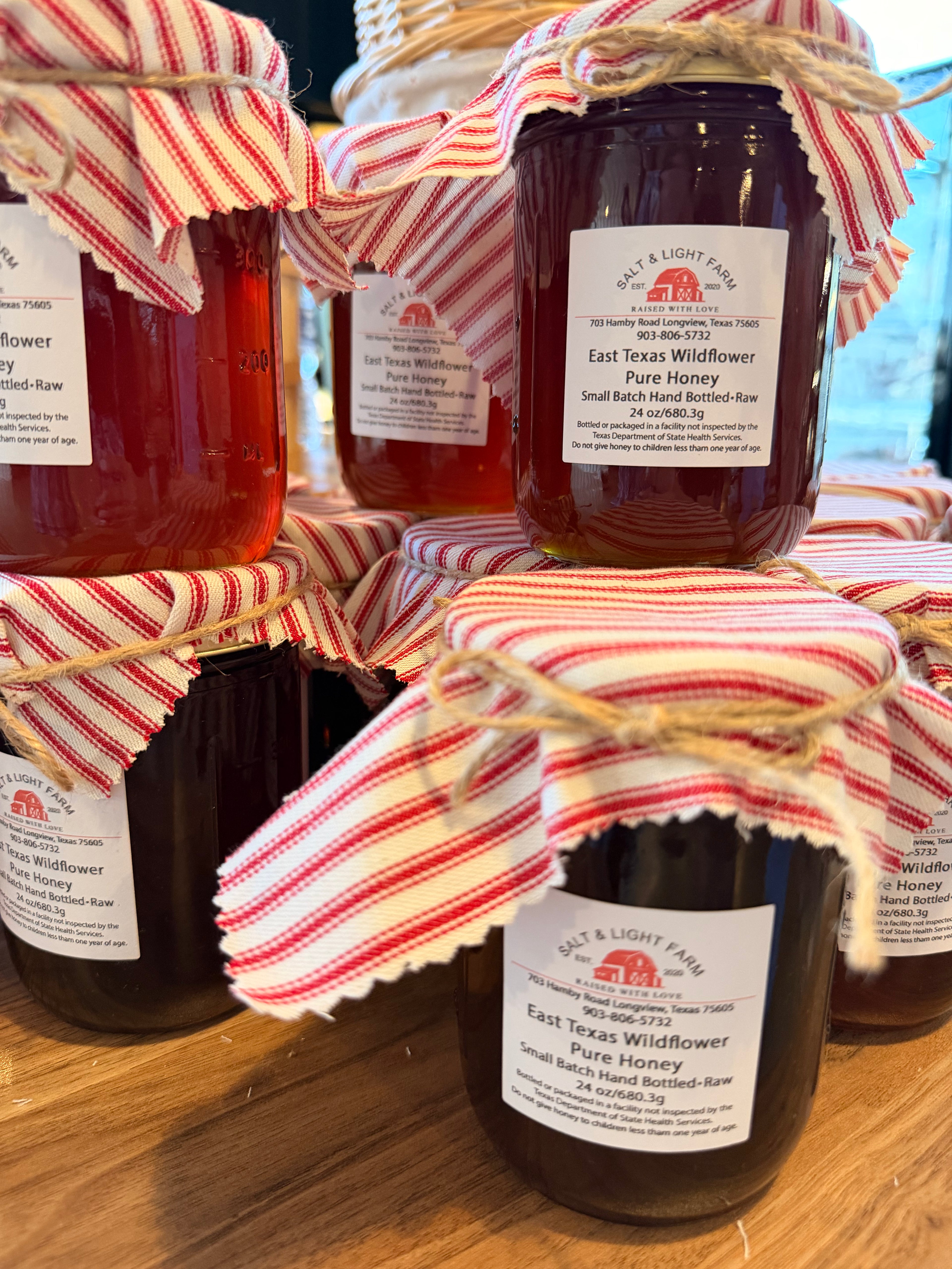 Salt & Light Wildflower Honey