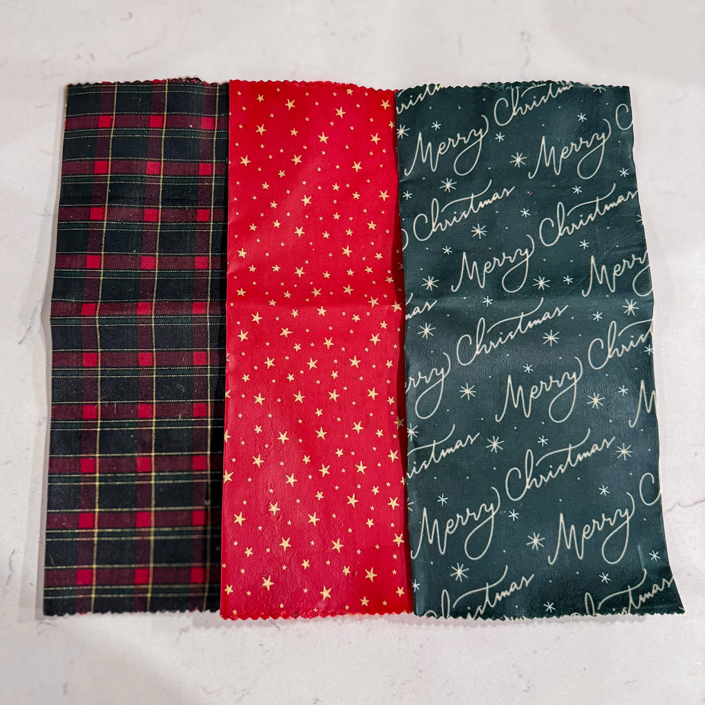 Holiday Beeswax Wrap Set – Rise & Shine Hills