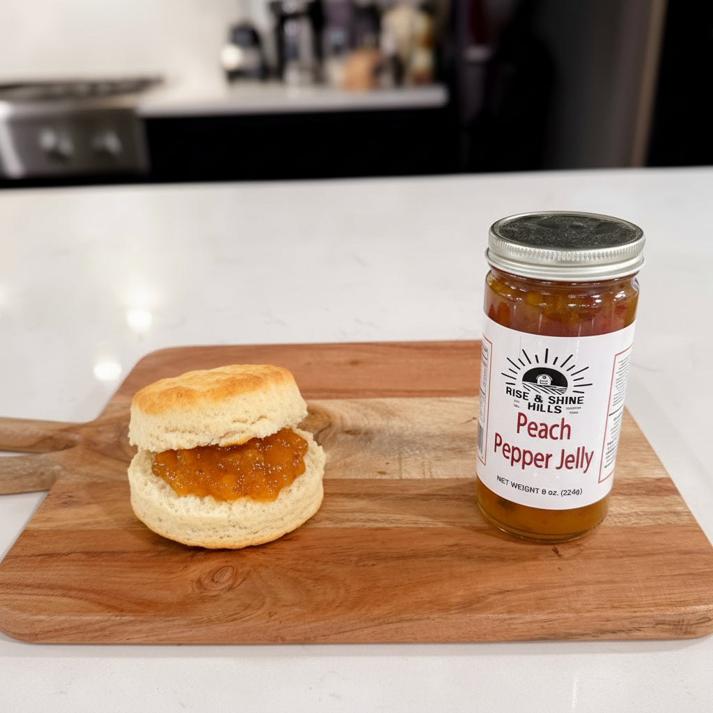 Rise & Shine Peach Pepper Jelly