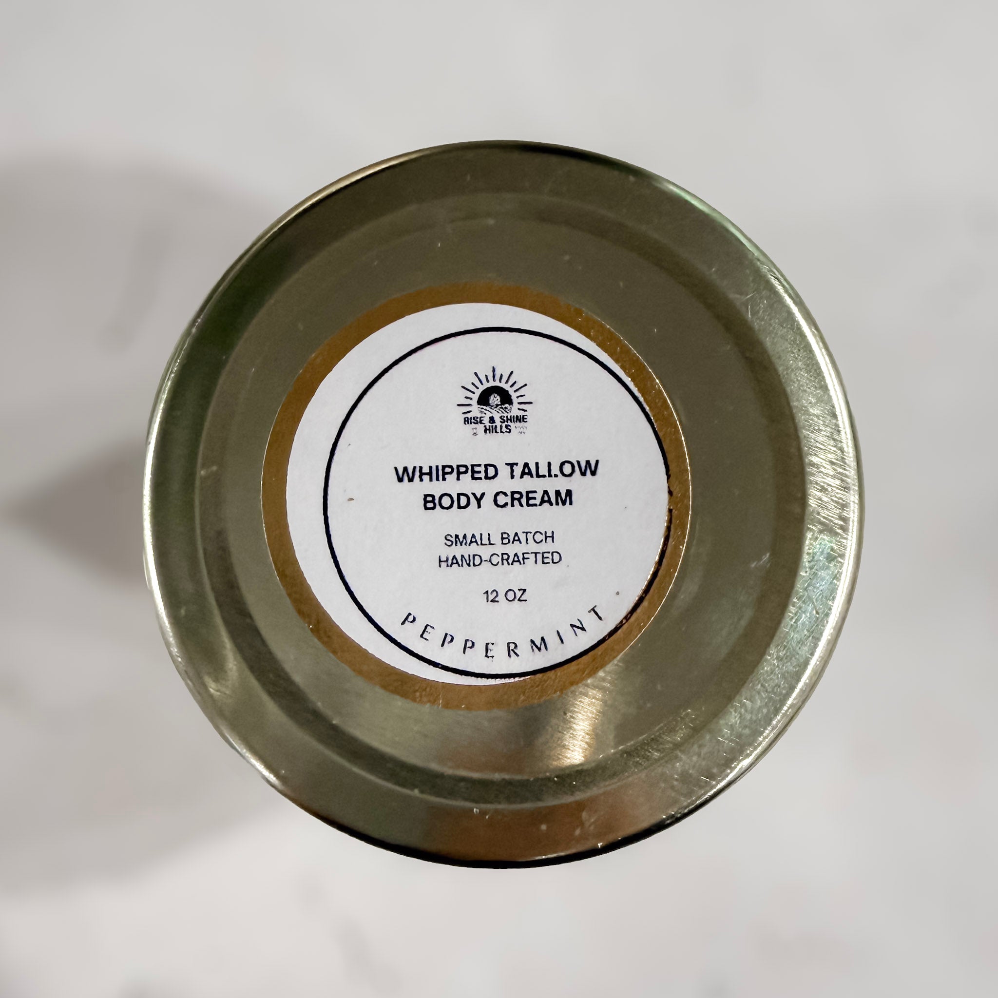 Whipped Tallow Body Cream – Peppermint