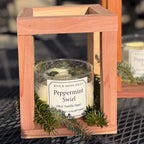 Rustic Wooden Candle Lantern – Small & Large