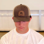 Rise & Shine Hills Leather Patch Trucker Hat