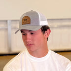 Rise & Shine Hills Leather Patch Trucker Hat