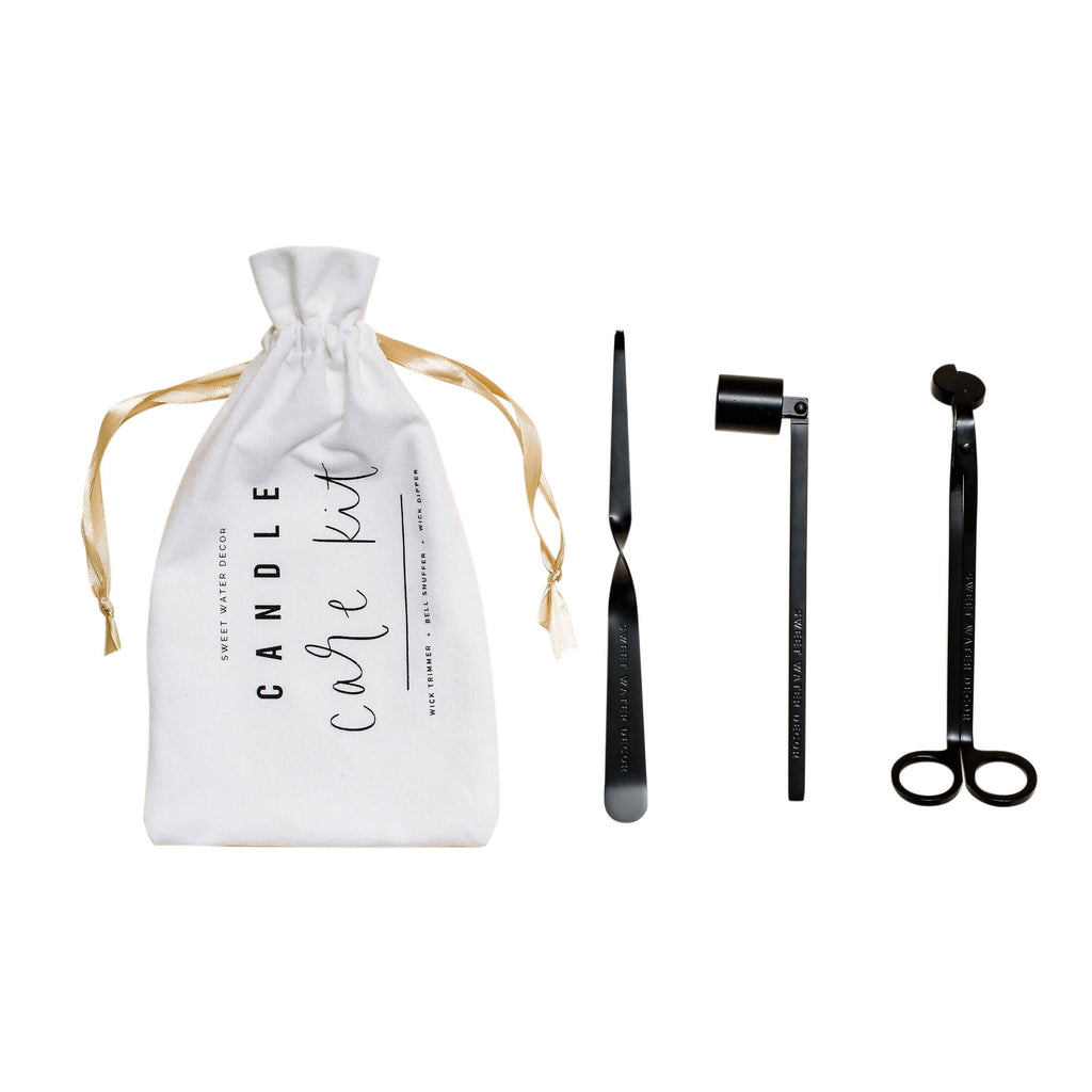 Candle Care Kit – Matte Black
