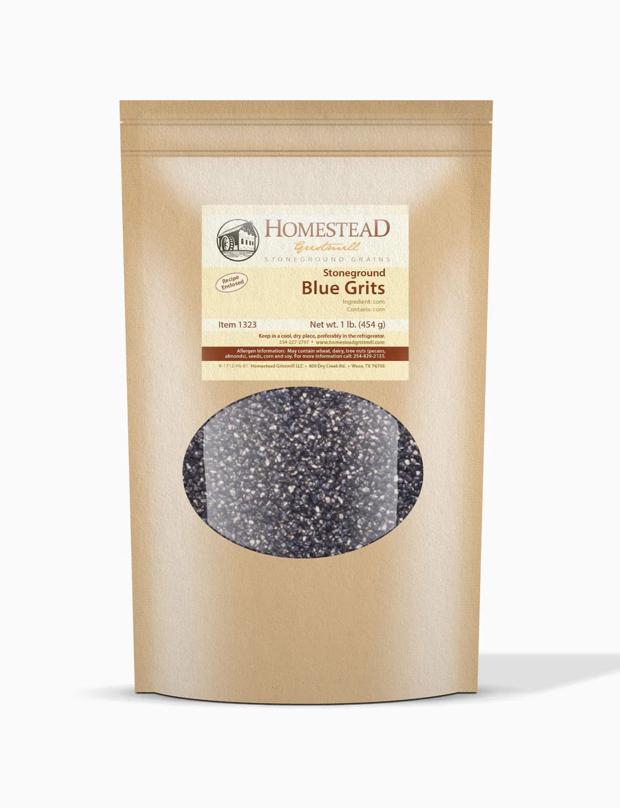 Stoneground Blue Corn Grits