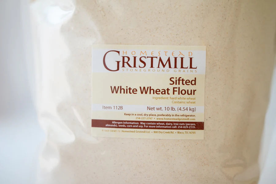 Stoneground Sifted White Wheat Flour